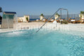 La piscina esterna 