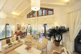 Il soggiorno della bungalow suite family