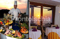 Albergo San Montano - Angolo della sala ristorante e prelibatezze tipiche