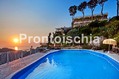 Albergo San Montano - La piscina al tramonto
