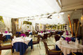 Hotel Central Park - La sala ristorante in giardino