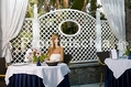 Hotel Central Park - Il ristorante in giardino
