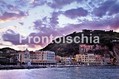 Albergo della Regina Isabella - L'Hotel visto dal mare al tramonto