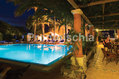 Hotel Terme Villa Svizzera - La piscina esterna illuminata