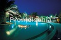 Hotel Grazia Terme - La piscina di sera
