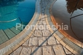 Hotel Ideal - La piscina termale e la piscina naturale in giardino