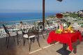 Hotel Imperamare - La terrazza/bar vista mare.