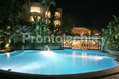 Hotel Parco Maria - La piscina esterna illuminata di sera