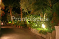 Hotel Parco Maria - Il parco di sera